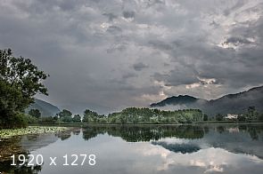 A cloudy day