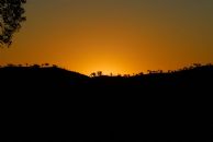 sunset at bungle bungle