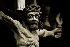 wooden crucifix