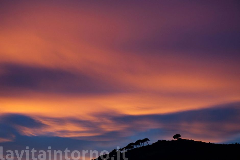 tramonto a Porto Azzurro