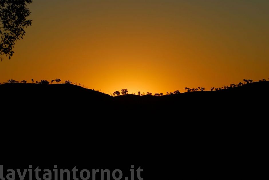 sunset at bungle bungle