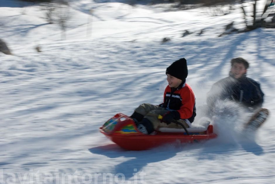 gioia sulla neve