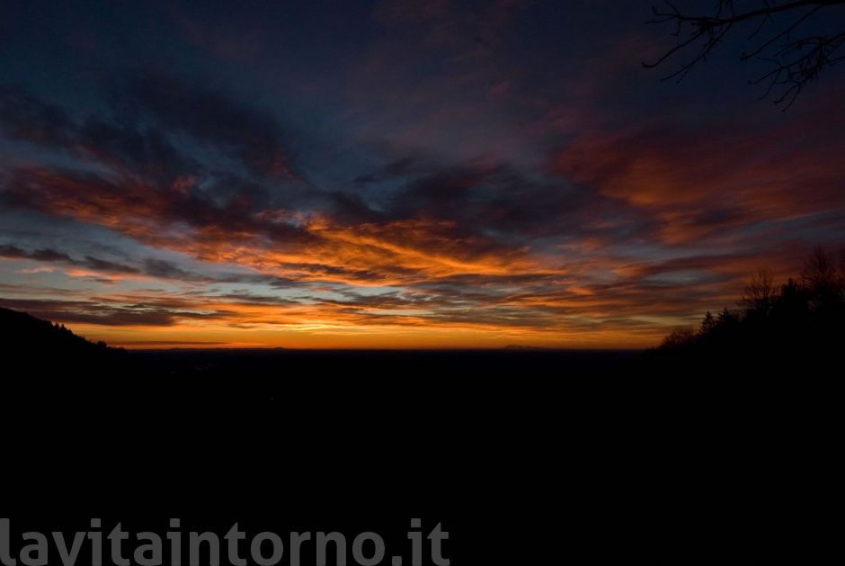 alba dalle pendici del Monte Grappa