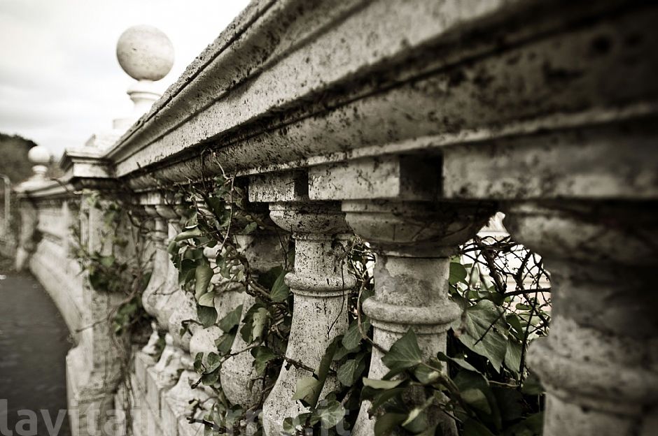 toccata e fuga a Roma: balconata gianicolense