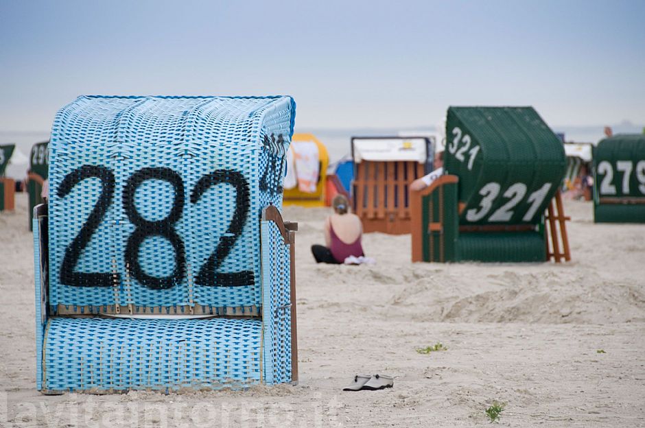 in spiaggia ... al Mare del Nord